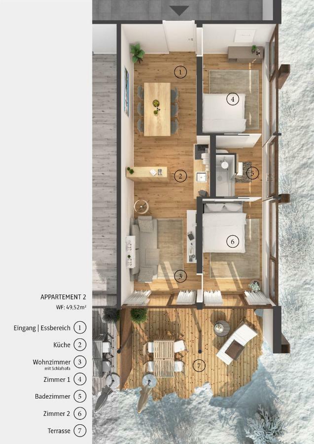 גרלוס Emma'S Appartements מראה חיצוני תמונה